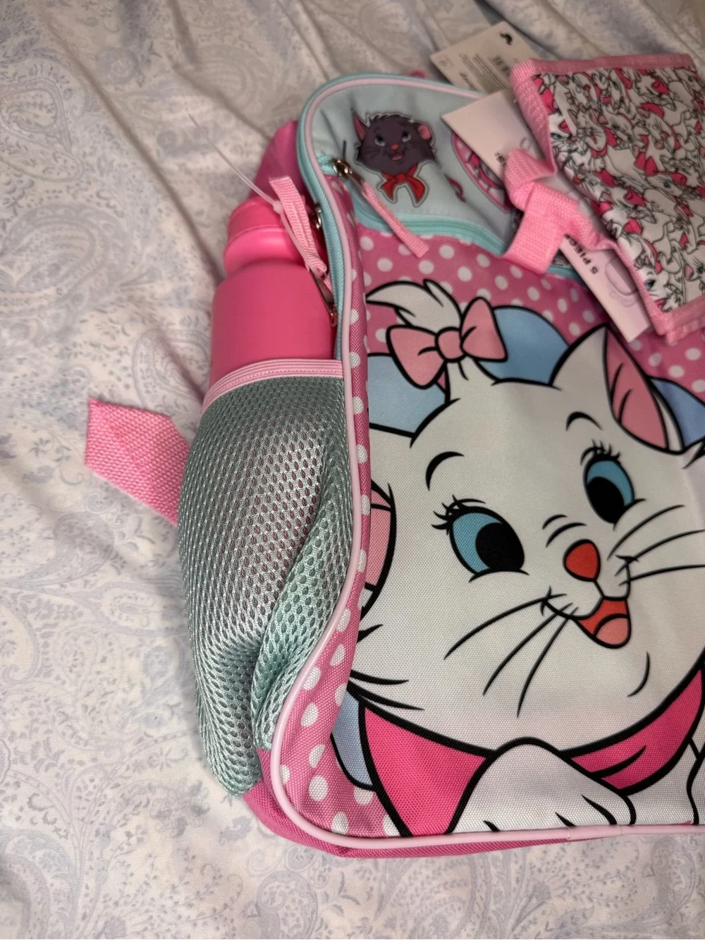 The Aristocats Marie, Berlioz & Toulouse 5 Piece Backpack Set